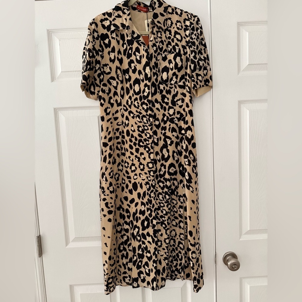 Altuzarra Animal Print Dress Size 8